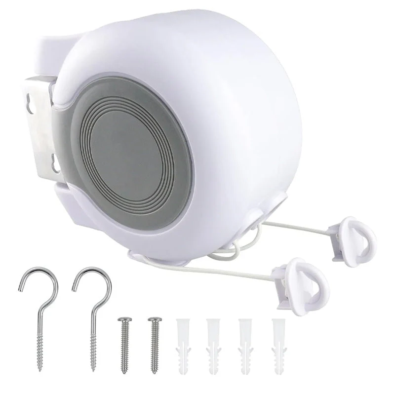 ⏳LAST DAY SALE 70% OFF🔥Invisible retractable clothesline with double line - Image 9