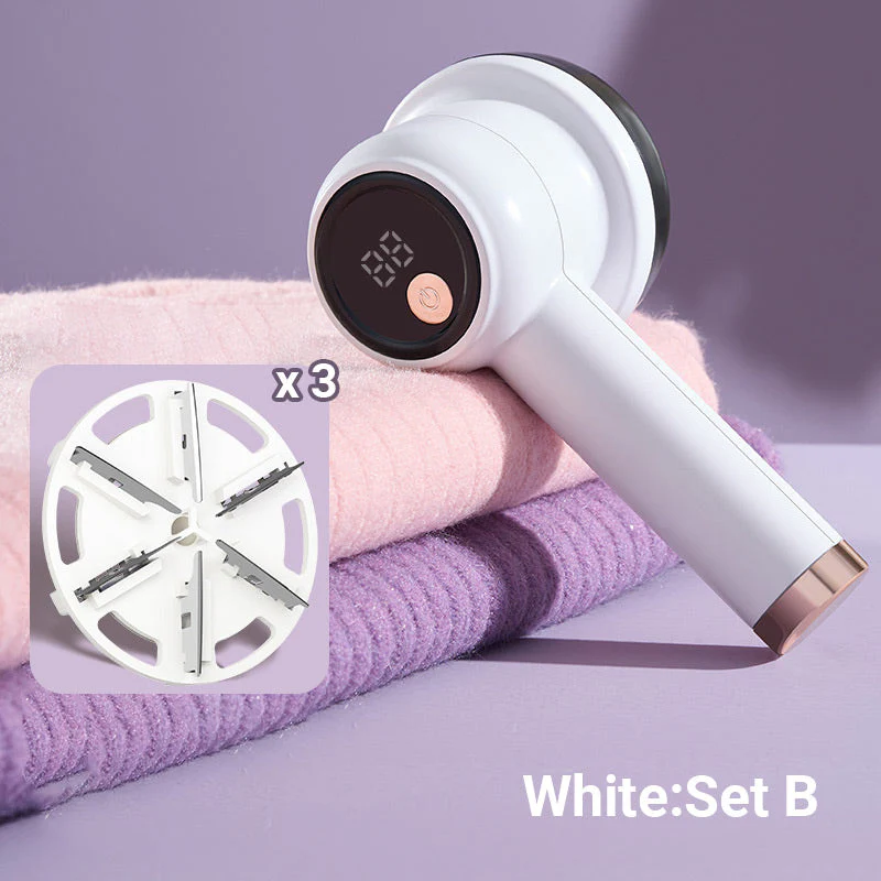 ⏳LAST DAY SALE: ONLY £9.99!!!💜3-Speed & LED Display Rechargeable Fabric Shaver - Image 11