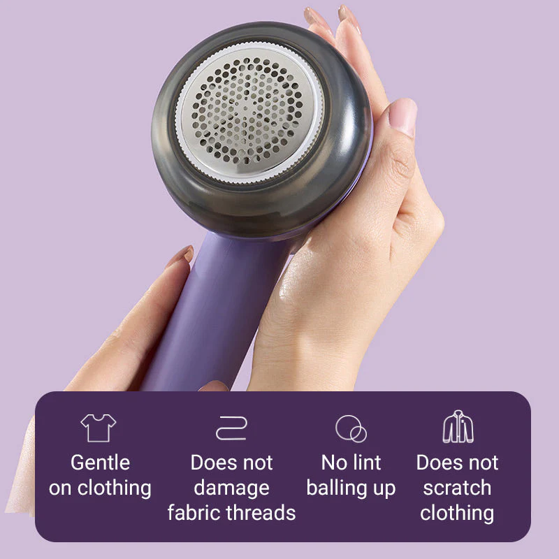 ⏳LAST DAY SALE: ONLY £9.99!!!💜3-Speed & LED Display Rechargeable Fabric Shaver - Image 5