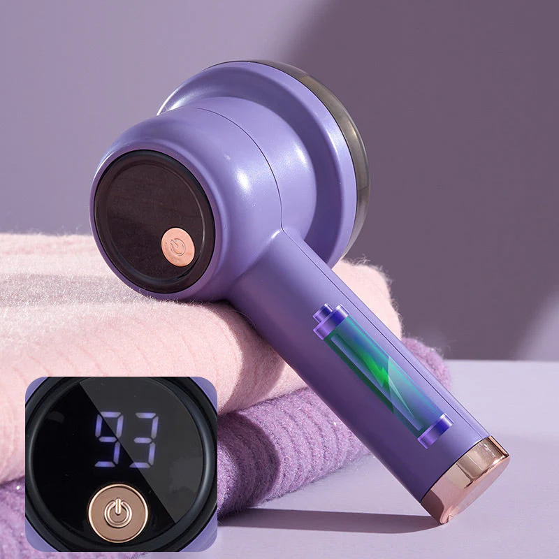 ⏳LAST DAY SALE: ONLY £9.99!!!💜3-Speed & LED Display Rechargeable Fabric Shaver - Image 7
