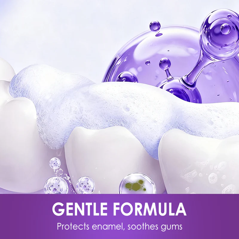 ⏳LAST DAY SALE BUY 1 GET 1 FREE!!🔥New 7-Pro Intensive Toothpaste | Upgraded Purple Formula with 7 Probiotics | Deep Enamel Repair & Long-Lasting Freshness - Image 7