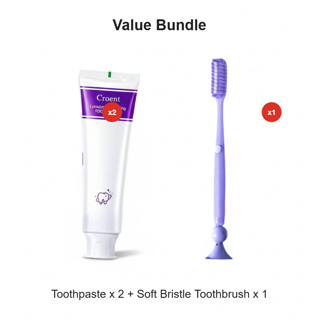 ⏳LAST DAY SALE BUY 1 GET 1 FREE!!🔥New 7-Pro Intensive Toothpaste | Upgraded Purple Formula with 7 Probiotics | Deep Enamel Repair & Long-Lasting Freshness - Image 8