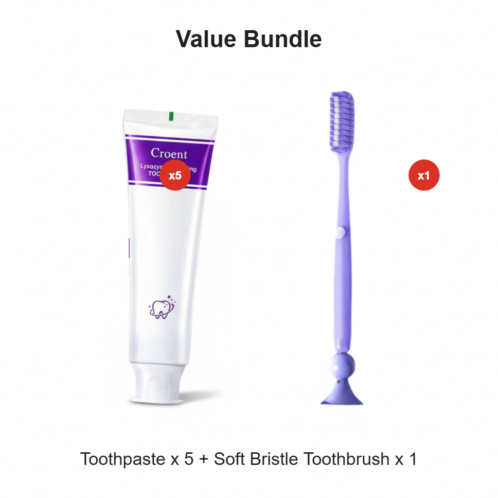 ⏳LAST DAY SALE BUY 1 GET 1 FREE!!🔥New 7-Pro Intensive Toothpaste | Upgraded Purple Formula with 7 Probiotics | Deep Enamel Repair & Long-Lasting Freshness - Image 9