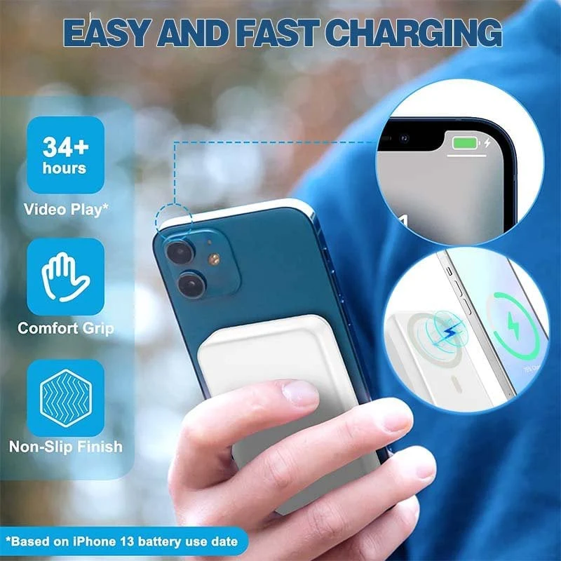 ⏳2025 BIGGEST SALE 50% OFF!!✨️Portable Wireless Magnetic Power Bank⚡ - Image 4