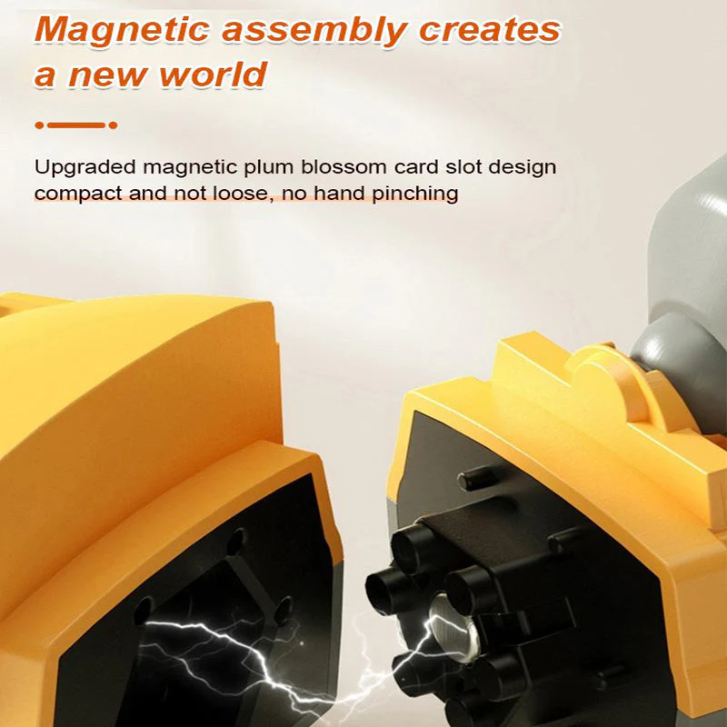 🔥HOT SALE 49% OFF🔥Magnetic Transform Engineering Car Assembled Toys - Image 7