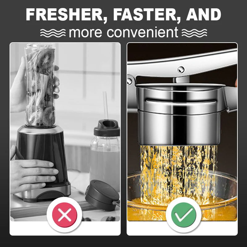 🔥LSAT DAY SALE 70% OFF!!🔥AEX Multifunctional Stainless Steel Potato, Juice & Food Press - Image 10