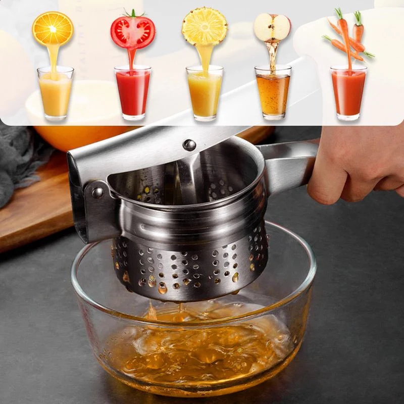 🔥LSAT DAY SALE 70% OFF!!🔥AEX Multifunctional Stainless Steel Potato, Juice & Food Press - Image 4