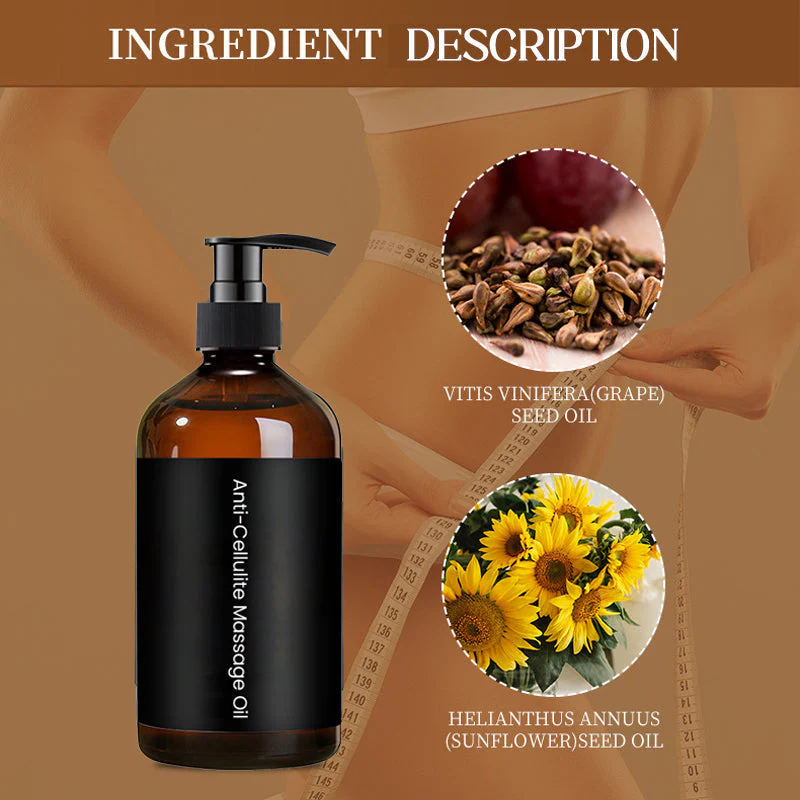 🏆LAST DAY-ONLY £12.99!!⚡50K+ SOLD!💝Natural Anti-Cellulite Massage Oil - Image 6