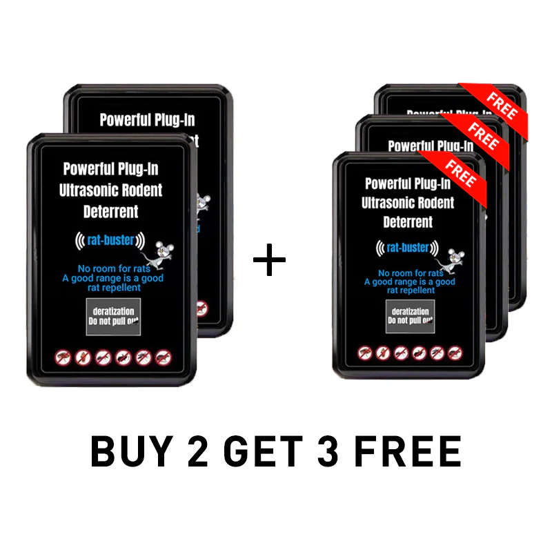 🔥LAST DAY PROMOTION - BUY 1 GET 1 FREE!!🔥Powerful Plug-In Ultrasonic Rodent Deterrent - Image 11
