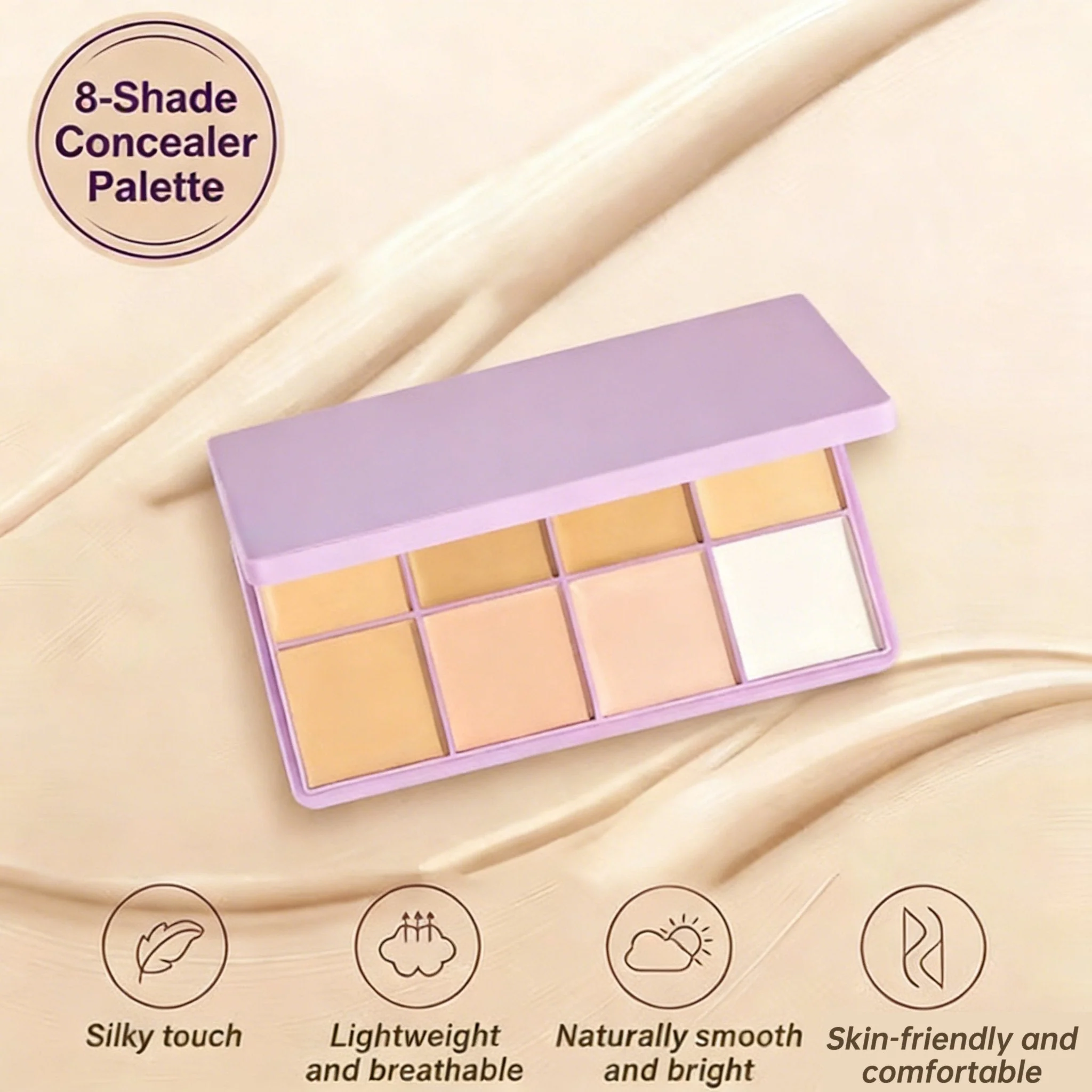 💜LAST DAY SALE - ONLY £9.99!!⚡50K+ SOLD!💝Soft Matte Cream Concealer - Image 3