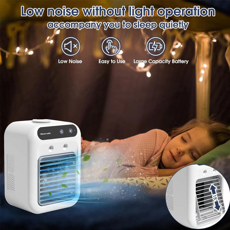 ❄️Summer Sale 73% off ❄️ Mini Portable Air Conditioner with Cooling and Humidification Function - Image 5