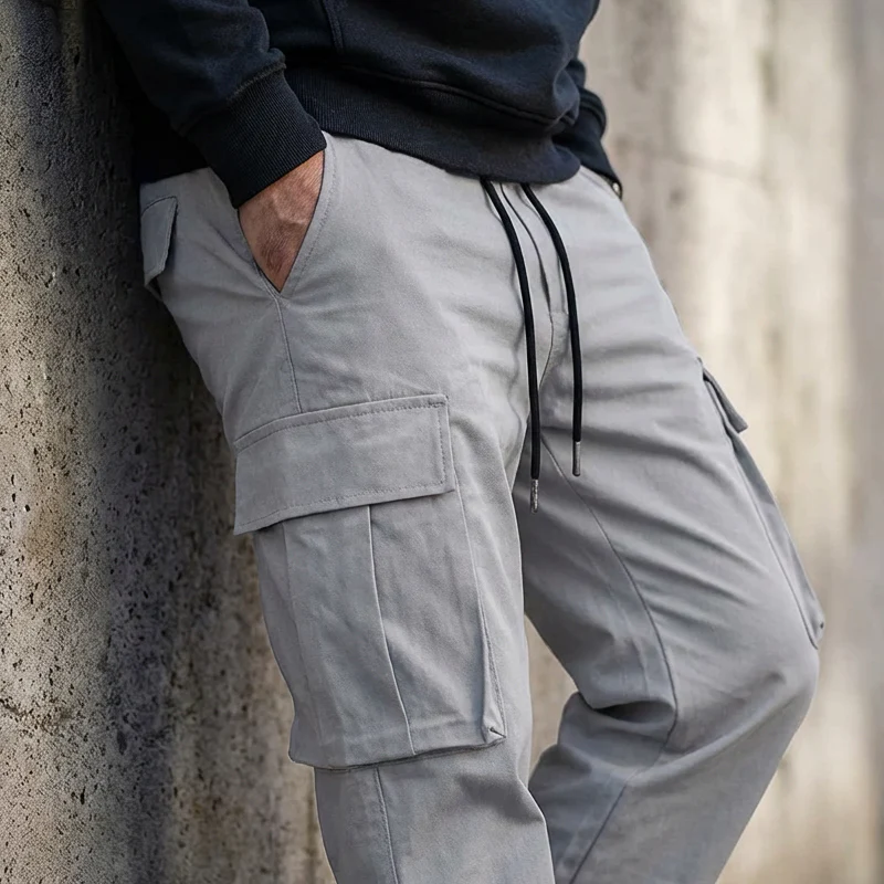 Men's Casual Cargo Pants - Image 6