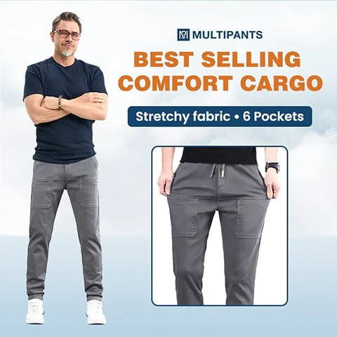 🔥Last Day Sale 65% OFF🔥MultiPants – High Stretch Multi-pocket Durable Cargo Pants - Image 11