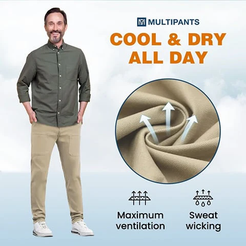 🔥Last Day Sale 65% OFF🔥MultiPants – High Stretch Multi-pocket Durable Cargo Pants - Image 13
