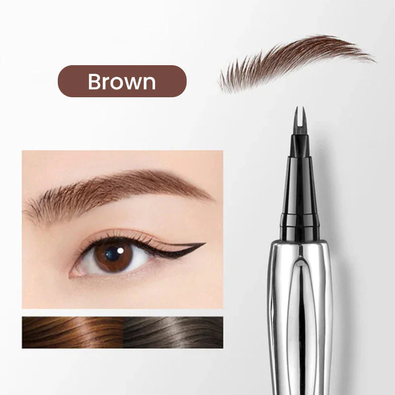 🔥LAST DAY SALE- 49% OFF🔥Multi-Used 3D Waterproof Microblading Eyebrow Pen 2 Fork Tip Tattoo Pencil - Image 12