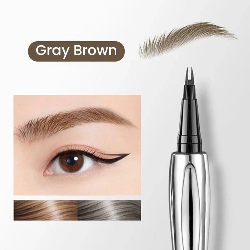 🔥LAST DAY SALE- 49% OFF🔥Multi-Used 3D Waterproof Microblading Eyebrow Pen 2 Fork Tip Tattoo Pencil - Image 13