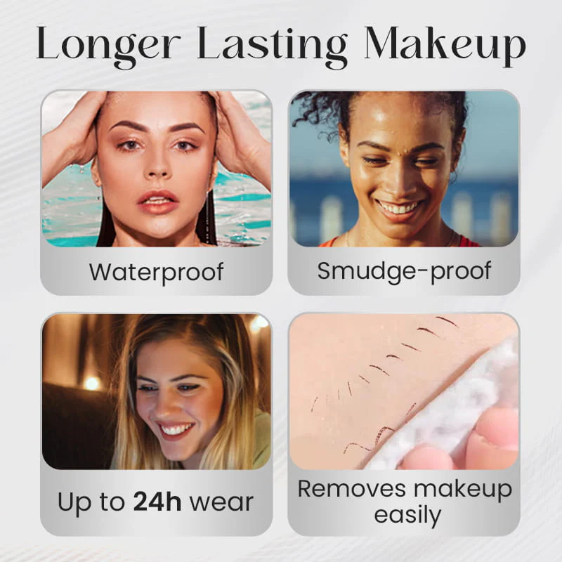 🔥LAST DAY SALE- 49% OFF🔥Multi-Used 3D Waterproof Microblading Eyebrow Pen 2 Fork Tip Tattoo Pencil - Image 4