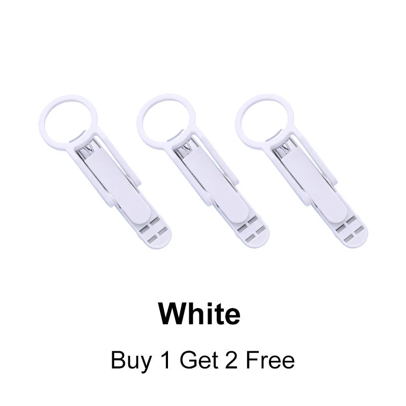 3pcs Nail Clippers with Magnifier & Splash-proof Box - Image 11