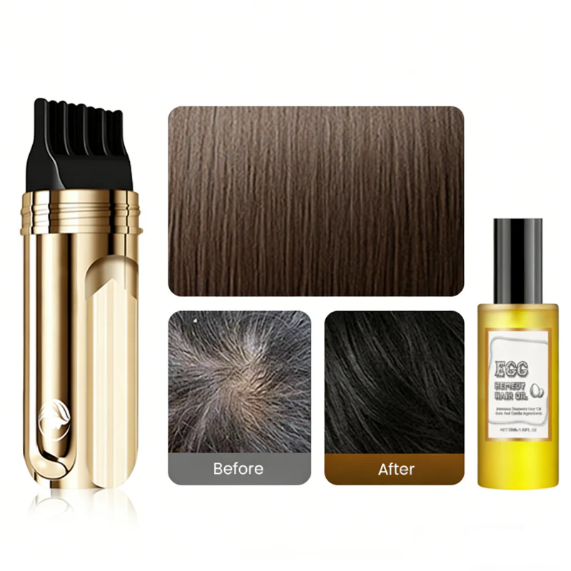 2-in-1 Convenient Hair Dye Comb For Gray Hair - Image 13