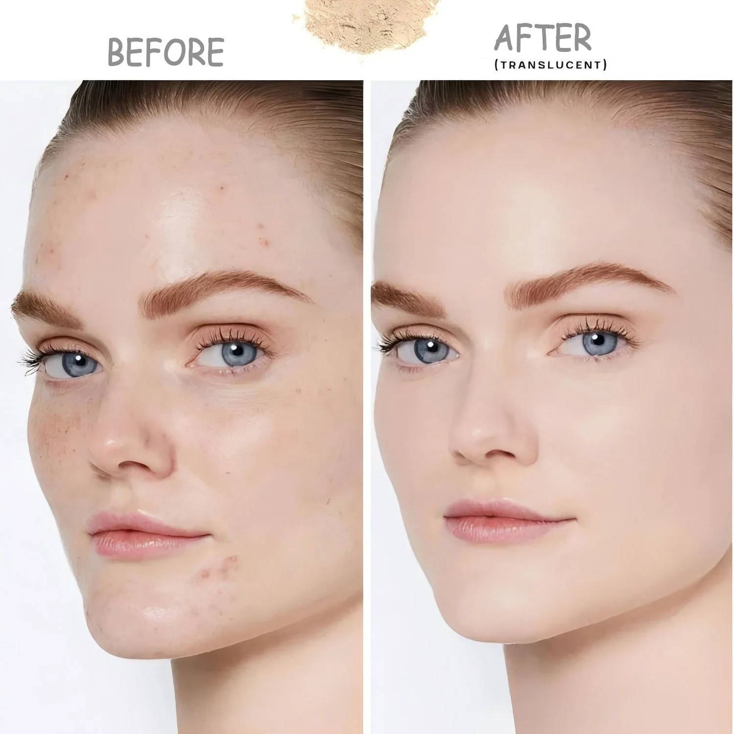 💜LAST DAY - BUY 1 GET 1 FREE💜Brightening Makeup Setting Powder Flawless🌞Summer essential - Image 3