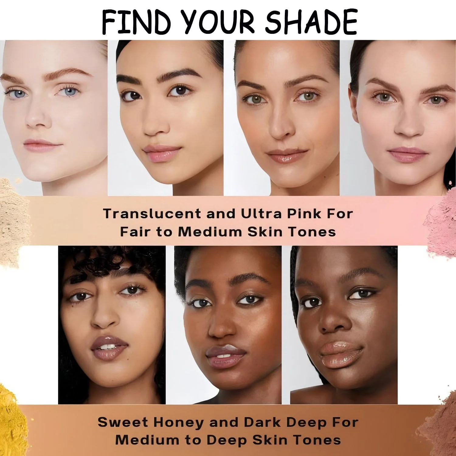 💜LAST DAY - BUY 1 GET 1 FREE💜Brightening Makeup Setting Powder Flawless🌞Summer essential - Image 4