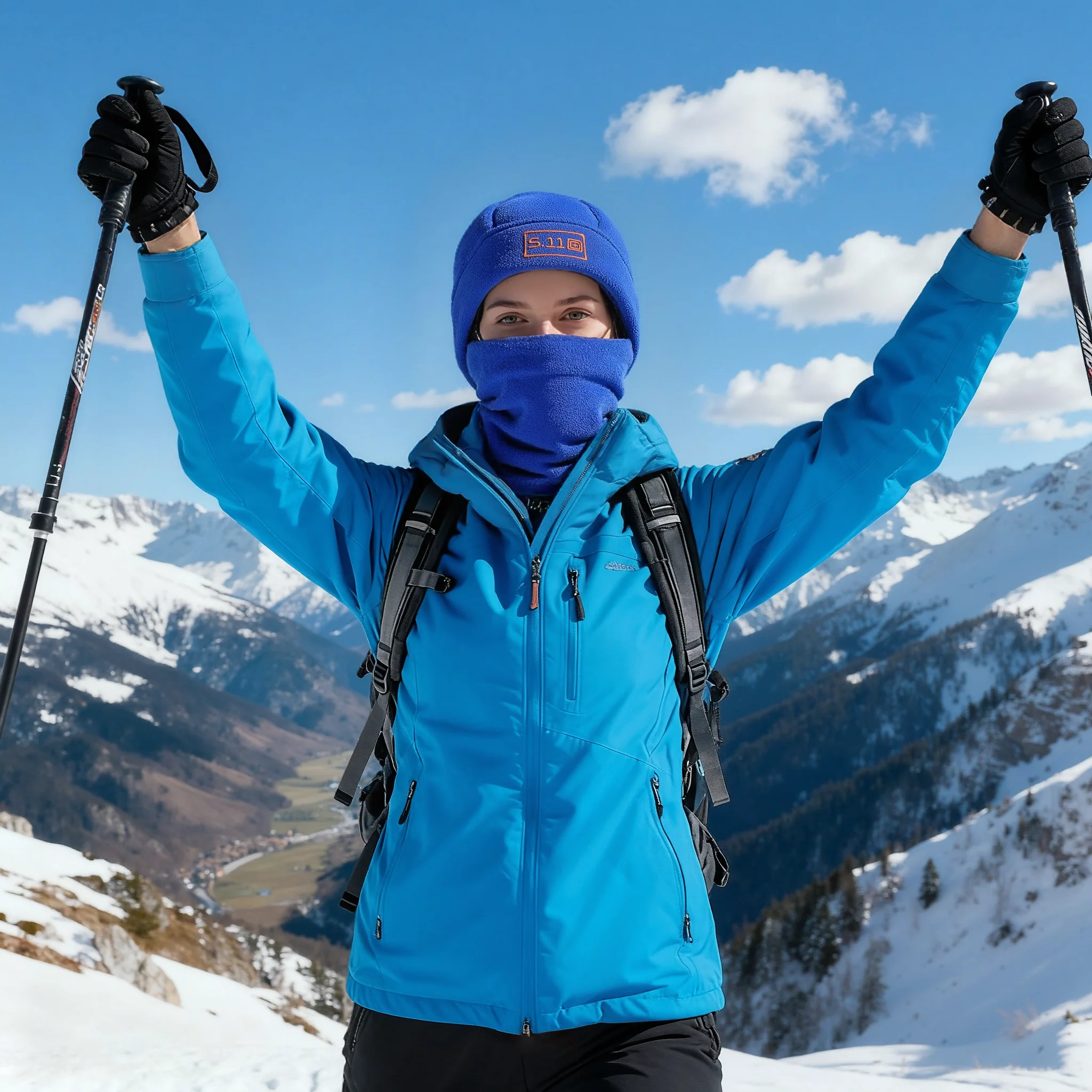 🔥Last Day Sale 50% OFF!🎁50K+ SOLD! Almost Gone✨Windproof Polar Fleece Balaclava Hood Mask Hat - Image 6