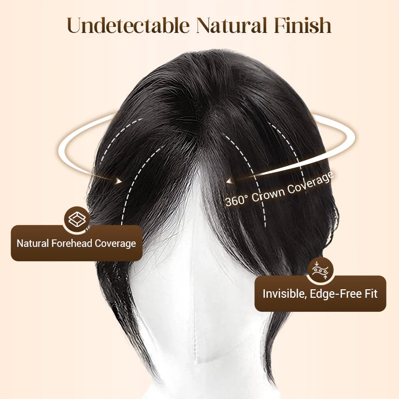 🔥Limited-time Offer🔥Partial Bangs Hair Piece - Image 3
