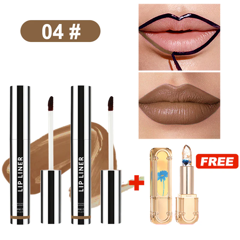🔥Last Promotion - BUY 1 GET 3 IN ALL!!👄Peel-Off Lip Liner Stain - Lasts All Day & Night Lipliner - Image 16