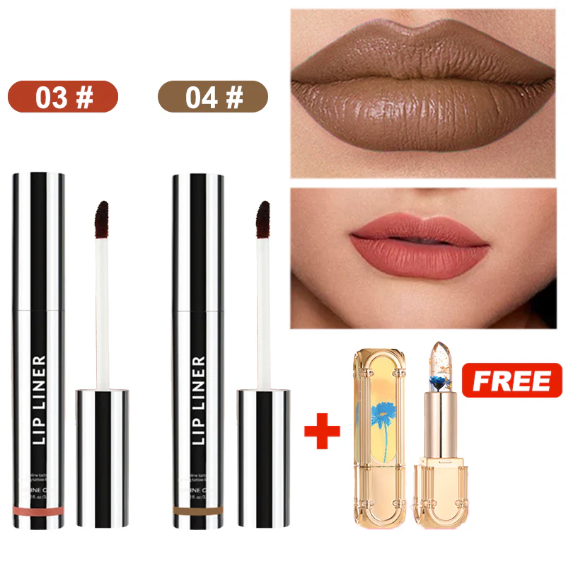 🔥Last Promotion - BUY 1 GET 3 IN ALL!!👄Peel-Off Lip Liner Stain - Lasts All Day & Night Lipliner - Image 22