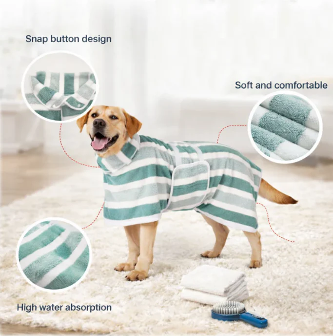 🔥Last Day 49% Off🔥Soft Absorbent and Quick-Drying Dog Bathrobe🚿🧼🐾 - Image 14