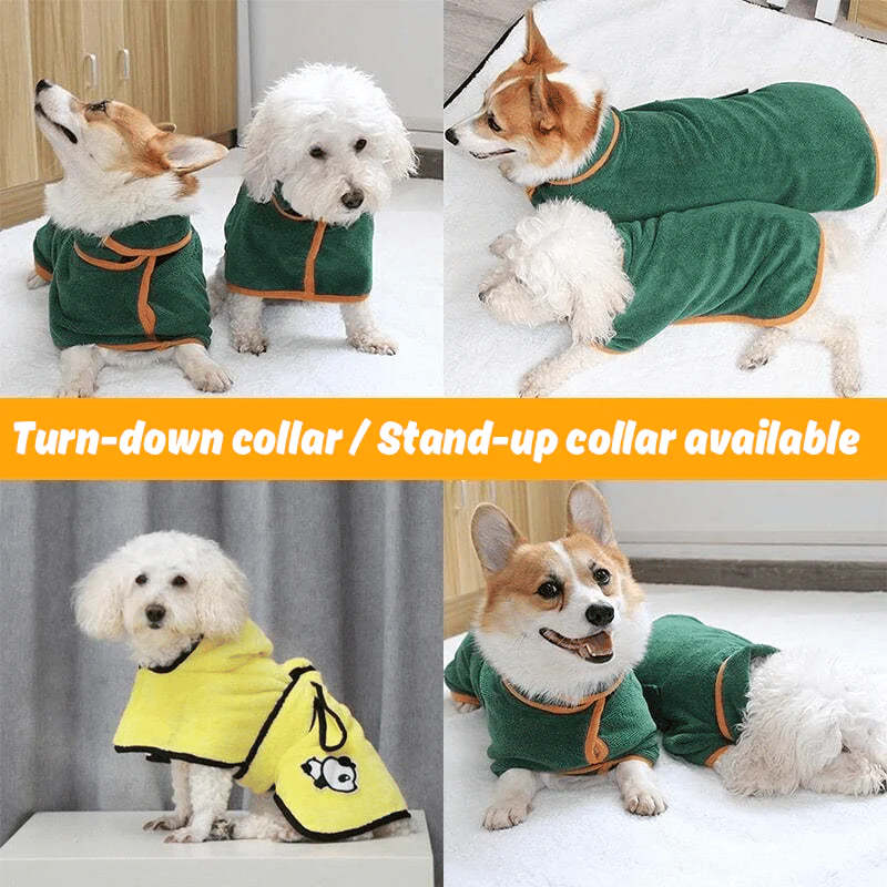 🐶🐾LAST DAY SALE 49% OFF💦 Super Absorbent Quick-drying Pet Dog Bathrobe 2 - Image 9