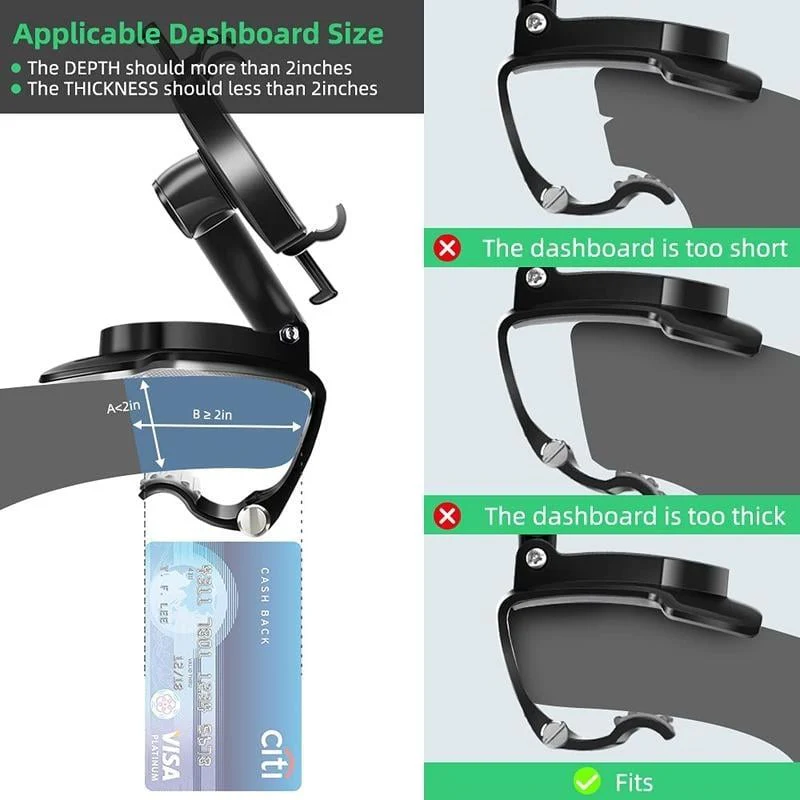 🔥LIMITED SALE - ONLY ￡3.33 EACH!!! 🔥360 Degree Rotation Dashboard Car Phone Holder🚗 - Image 8