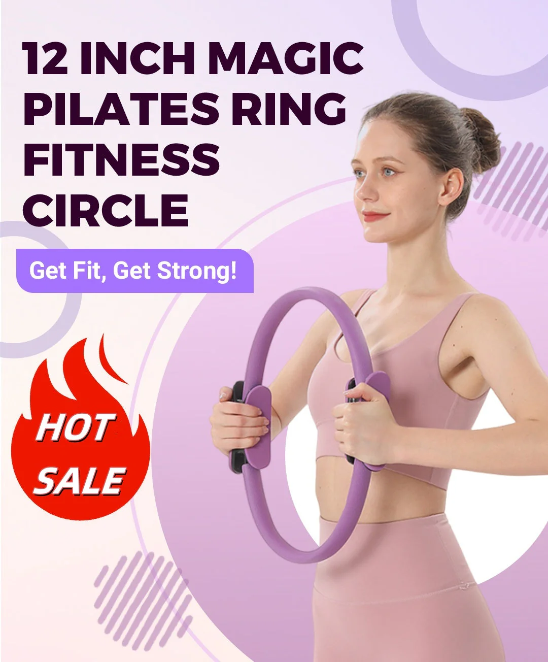 🔥LAST DAY SALE 50% OFF!!✨Pilates Ring Fitness Trainer