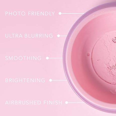 💗LAST DAY BUY 1 GET 1 FREE!!💗Pressed Pink Powder with Brush and Triangle Puff - Image 3