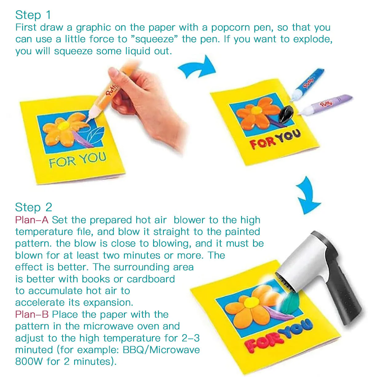 🎄Christmas Sale - Buy 2 Get 1 Free⏳DIY Bubble Popcorn Drawing Pens (Heating needed)🎁 - Image 12