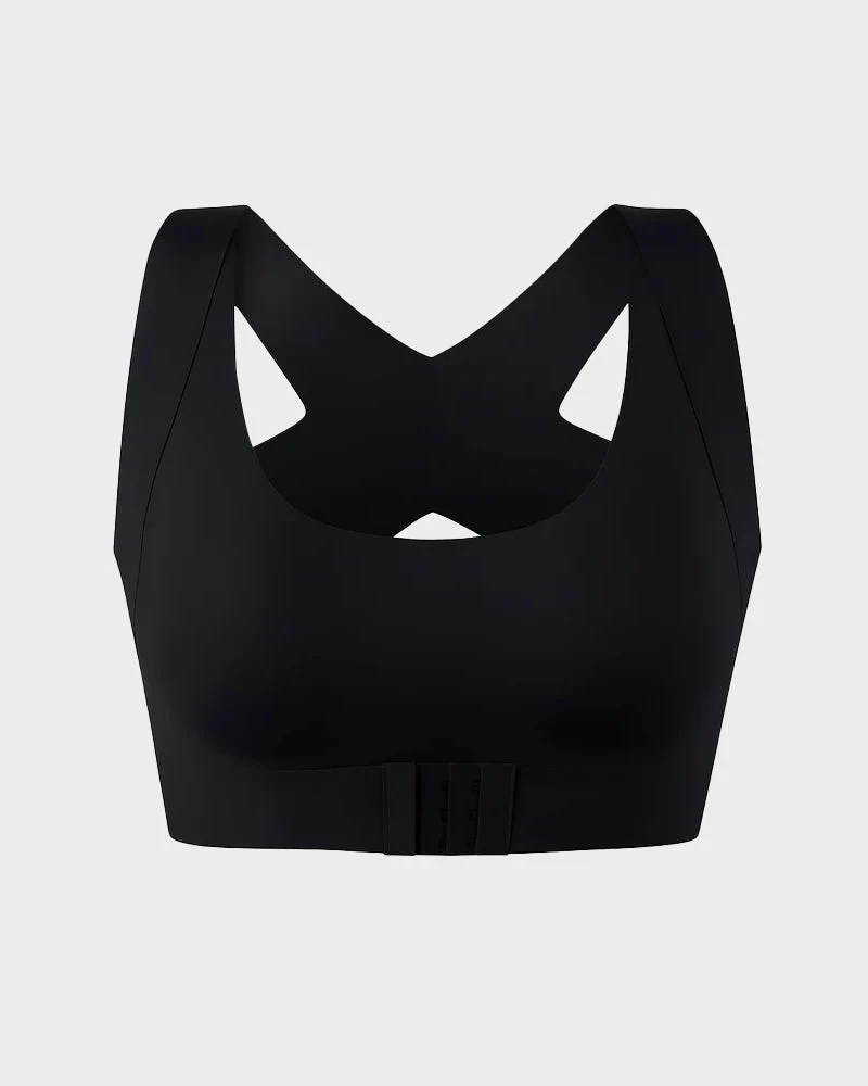 🎉LAST DAY SALE -70% OFF⚡Front Closure Cross-Back Wireless Posture Bra - Image 17