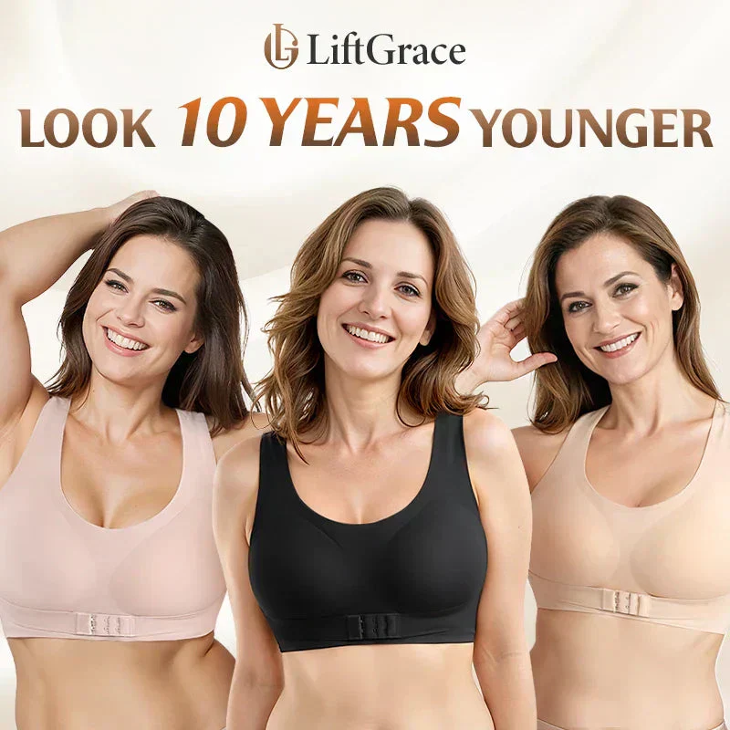 🎉LAST DAY SALE -70% OFF⚡Front Closure Cross-Back Wireless Posture Bra - Image 2