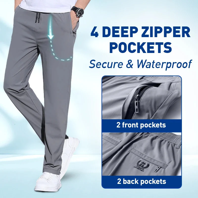 💖LAST DAY SALE 50% OFF🥰Breathable and comfortable men's stretch casual trousers - Image 5