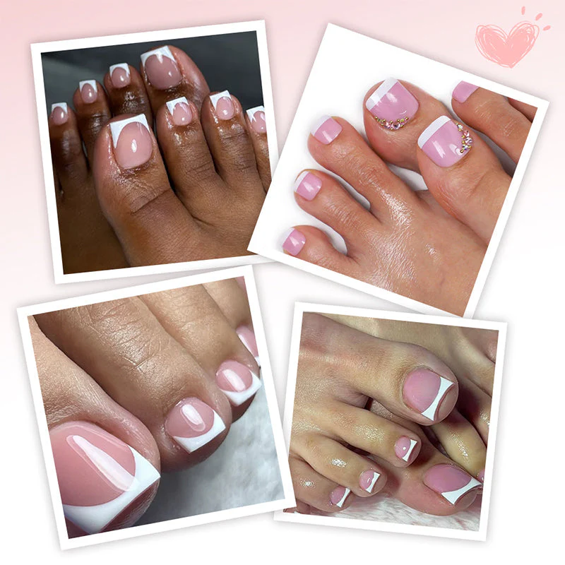 Press On Toe Nails for Women - Image 4