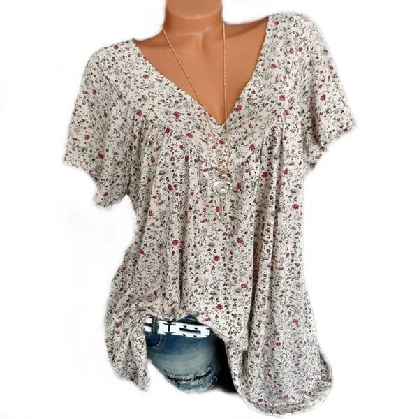 🌸LAST DAY SPECIAL PRICE: ￡9.99 & FREE SHIPPING!!🌸Spring fashion print short sleeve - Image 3