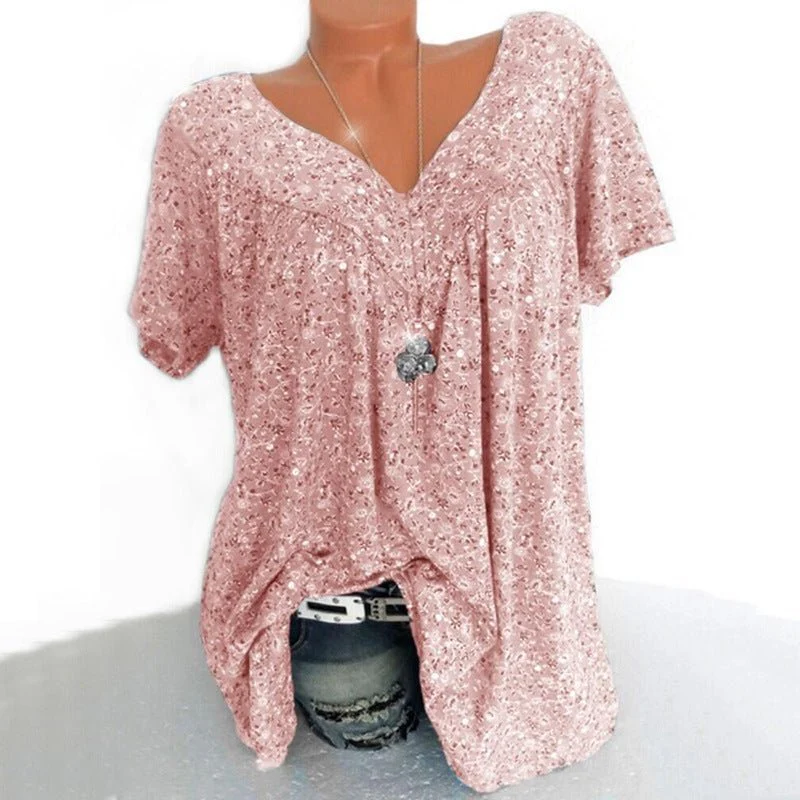 🌸LAST DAY SPECIAL PRICE: ￡9.99 & FREE SHIPPING!!🌸Spring fashion print short sleeve - Image 5