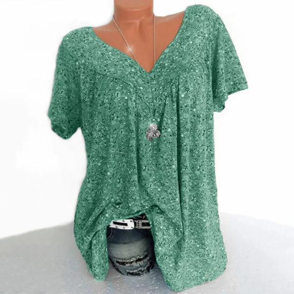 🌸LAST DAY SPECIAL PRICE: ￡9.99 & FREE SHIPPING!!🌸Spring fashion print short sleeve - Image 9