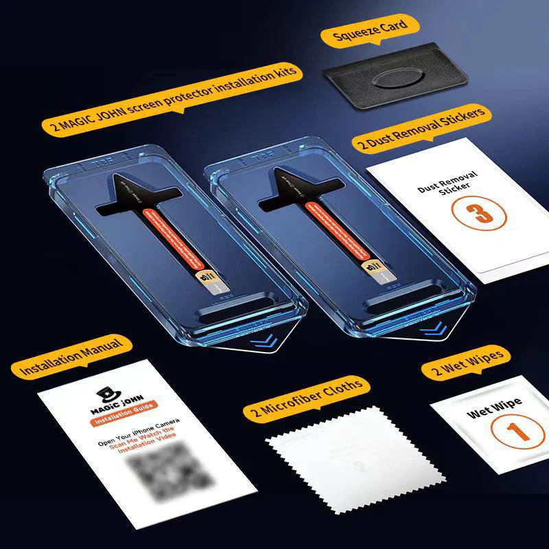 🔥Last Day Sale 50% OFF🔥4K HD/Anti-Peeping Tempered Glass Screen Protector with Auto Dust-elimination Installation for iPhone and Samsung💎 - Image 10