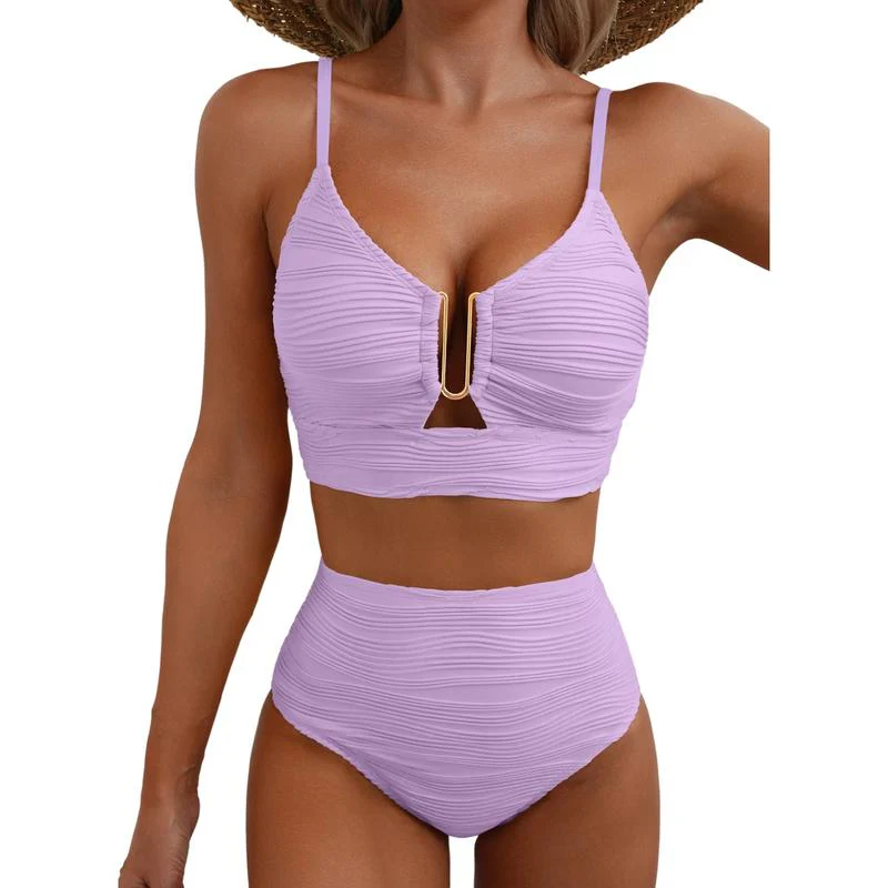 🎉This Week's Special Sales - 60% OFF✨Women's Push Up High Waist Bikini - Image 35