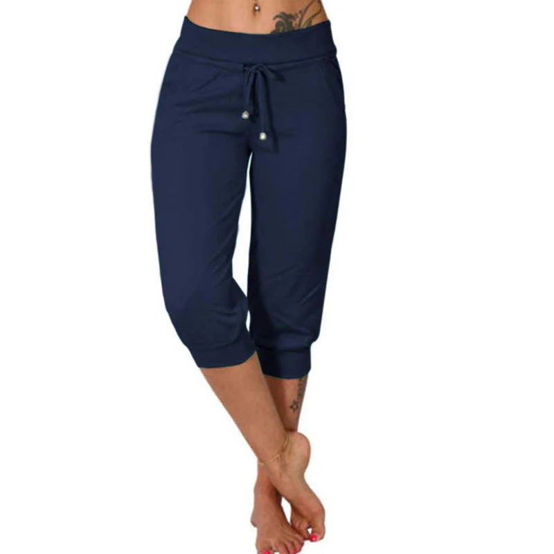 🎁Last Day Sale: ONLY ￡12.99!!🔥Women's 2026 Ultra Soft Lounge Capri Joggers Sweatpants Athletic Yoga with Pockets (BUY 2 FREE SHIPPING!!!) - Image 12