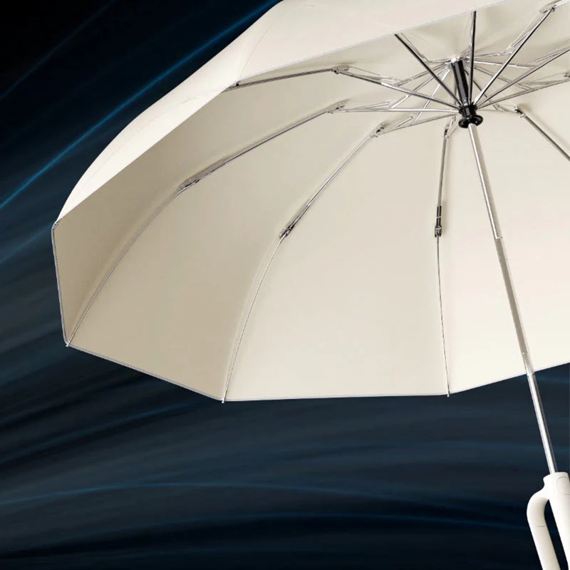 Reflective Safety Strip Ring Buckle Umbrella - Image 12