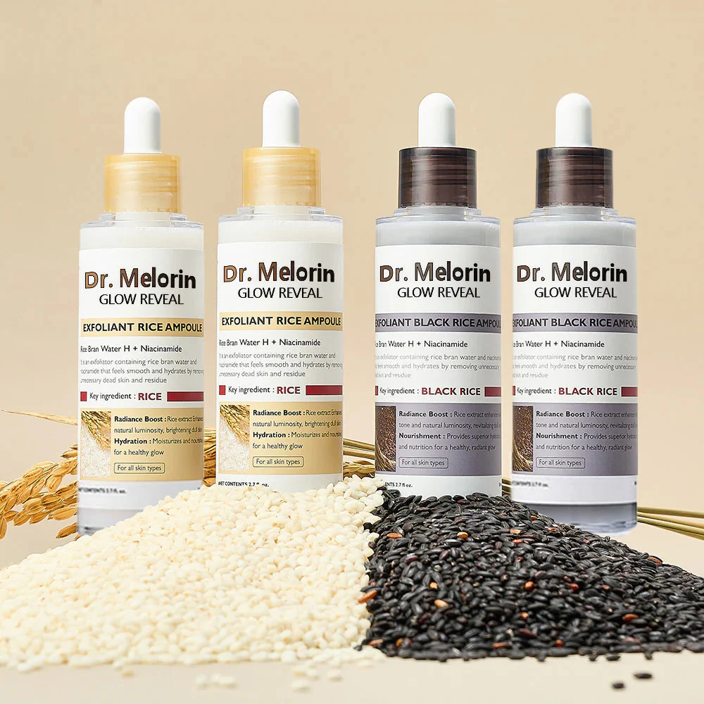 🏆LAST DAY SALE: ￡6.99!!🔥[Dr.Melaxin Official] Peel Shot Glow Rice Ampoule Duo - Serums for Brightening, Exfoliating, and Moisturizing - Suitable for All Skin Types - Image 11