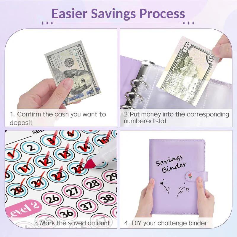 ⏳LAST DAY SALE 70% OFF🎁✉️100 Envelope Savings Challenge Book💸 - Image 11