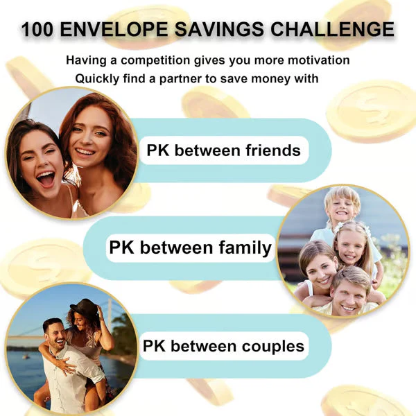 ⏳LAST DAY SALE 70% OFF🎁✉️100 Envelope Savings Challenge Book💸 - Image 25