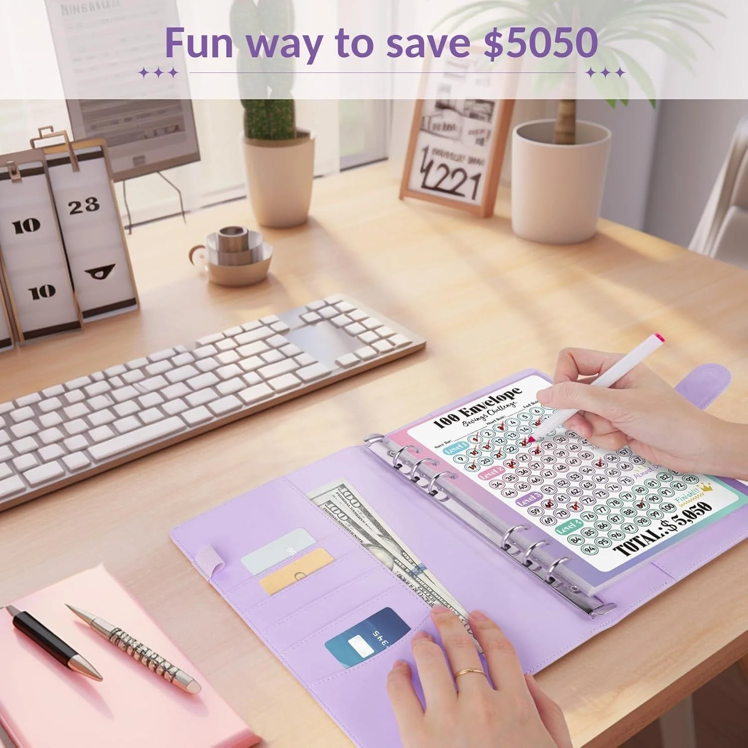 ⏳LAST DAY SALE 70% OFF🎁✉️100 Envelope Savings Challenge Book💸 - Image 13
